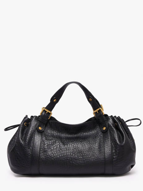 Shoulder Bag Bubble Leather Gerard darel Black bubble DES01428 other view 5