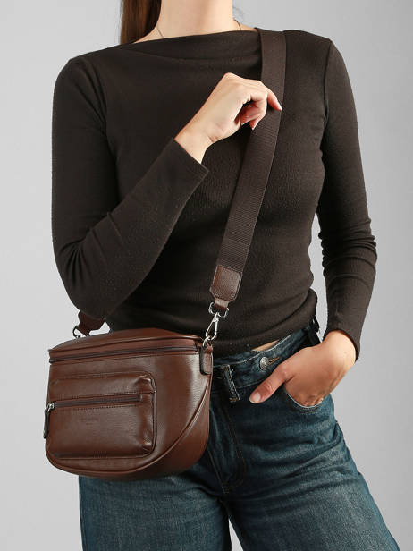 Belt Bag Leather Hexagona Brown confort 466110 other view 1