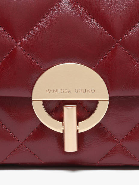 Medium Leather Moon Crossbody Bag Vanessa bruno Red moon 84V40533 other view 3