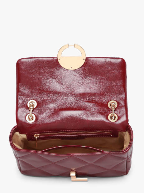 Medium Leather Moon Crossbody Bag Vanessa bruno Red moon 84V40533 other view 4