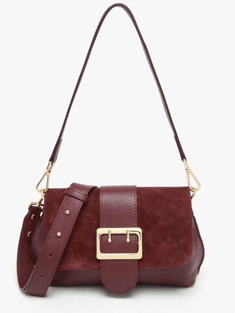 Satchel Velvet Caviar Leather Milano Red velvet caviar VC25114