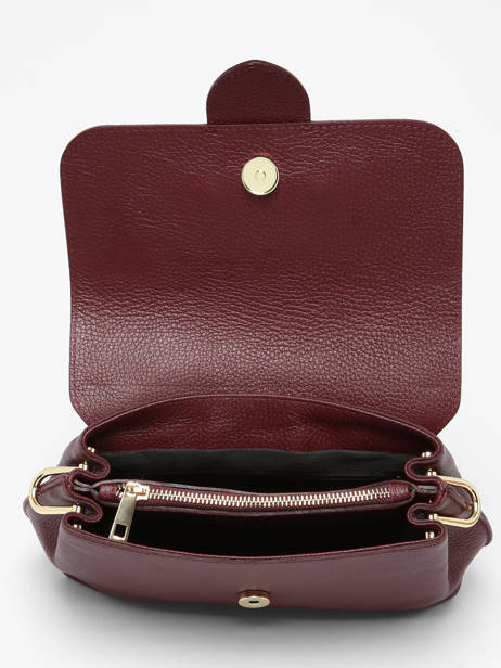 Satchel Velvet Caviar Leather Milano Red velvet caviar VC25114 other view 2