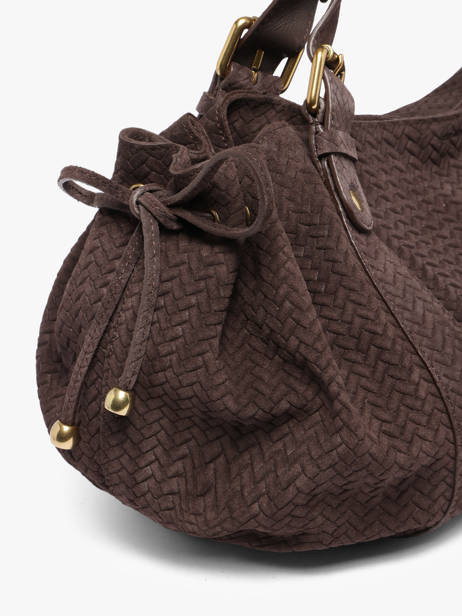 Shoulder Bag Studio Leather Gerard darel Brown studio DES01477 other view 3