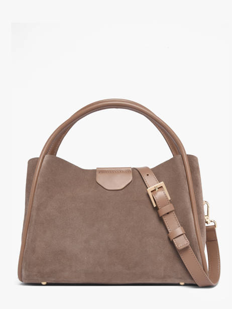 Satchel Suede Ida Leather Lancaster Beige suede ida 101 other view 4