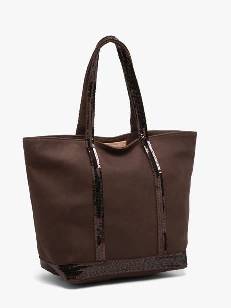 Satchel Cabas Cuir Leather Vanessa bruno Brown cabas cuir 8V40378 other view 2