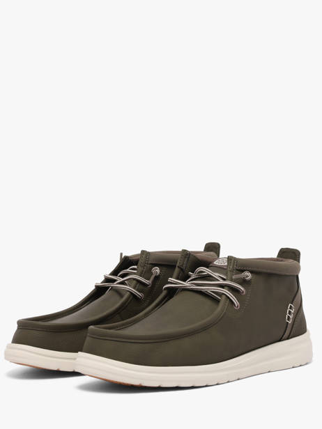 Moccasins Hey dude Green men 42051 other view 1