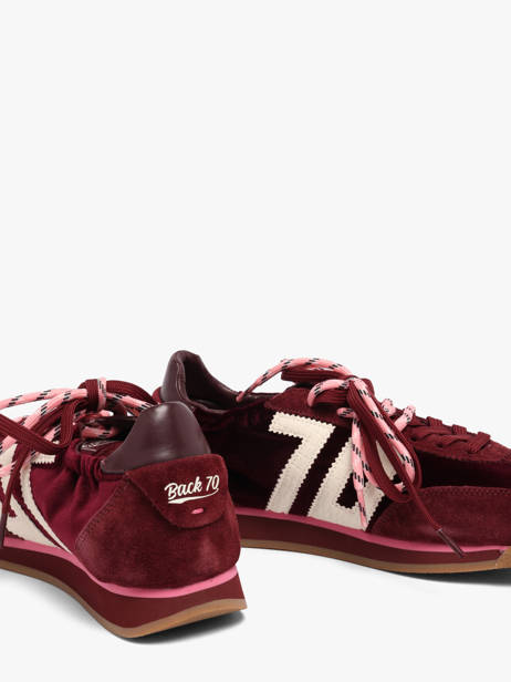 Sneakers Rocket In Leather Back 70 Red women 63 other view 2