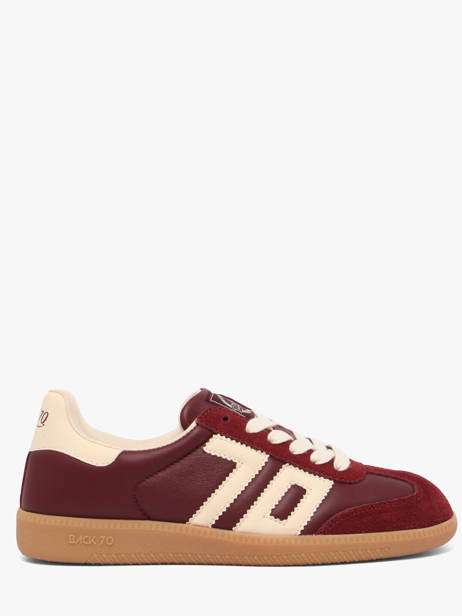 Sneakers Cloud In Leather Back 70 Red women 214