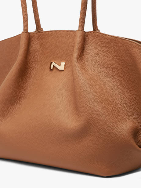 Leather Galatée Xl Shoulder Bag Nathan baume Brown nymphea 7 other view 2