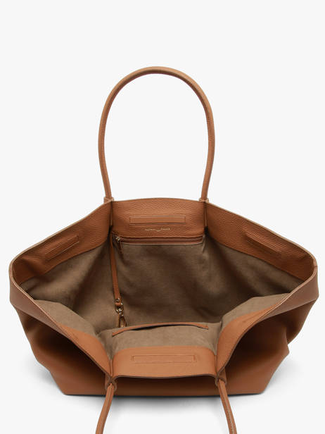 Leather Galatée Xl Shoulder Bag Nathan baume Brown nymphea 7 other view 3