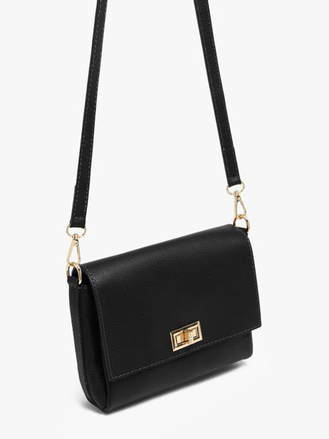 Shoulder Bag Caviar Leather Milano Black caviar CA24061O other view 1