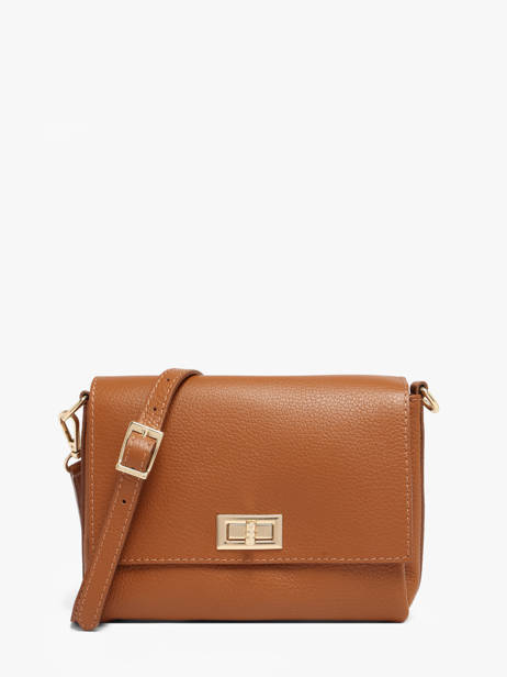 Sac Bandoulière Caviar Cuir Milano Marron caviar CA24061O