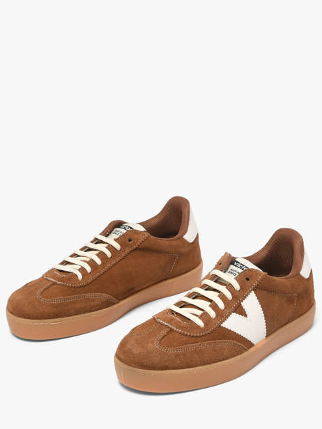 Sneakers Berlin In Leather Victoria Brown women 1126218 other view 1