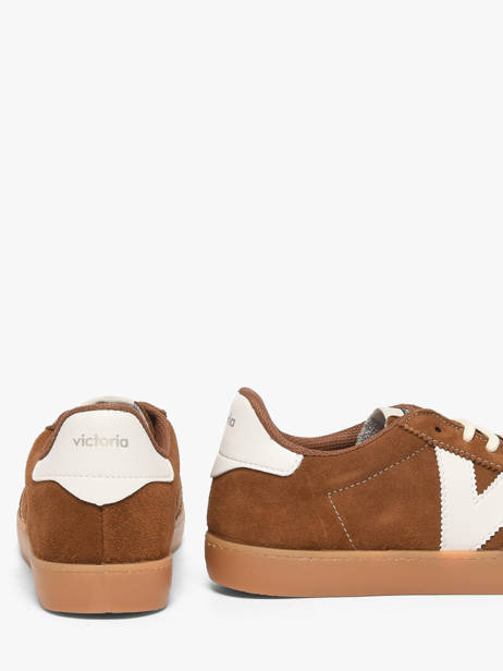 Sneakers Berlin In Leather Victoria Brown women 1126218 other view 2
