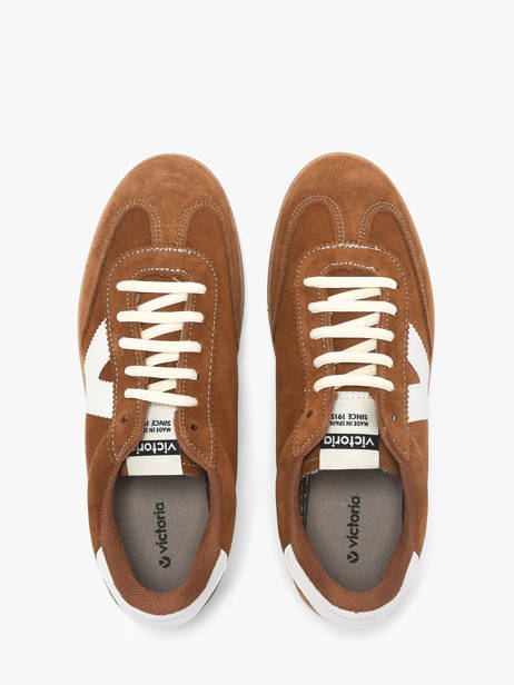 Sneakers Berlin In Leather Victoria Brown women 1126218 other view 3