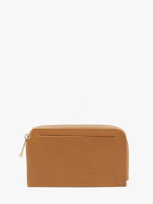 Longchamp Le foulonné Bill case / card case Brown