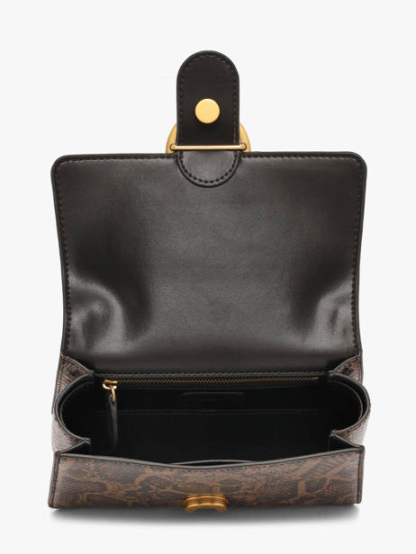 Shoulder Bag Love Bag Icon Leather Pinko Brown love bag icon 71A3E5 other view 3