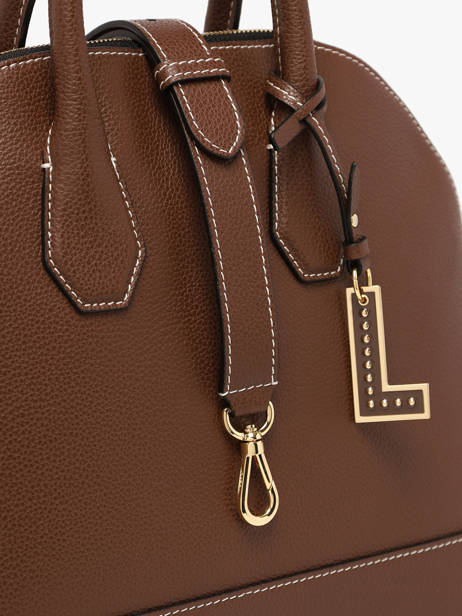 Handbag Belleville Leather Lancel Brown belleville A13736 other view 2