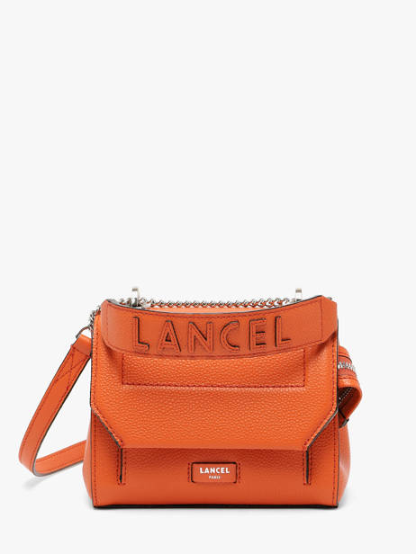 Top Handle S Ninon Leather Lancel Orange ninon A09221