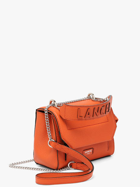 Top Handle S Ninon Leather Lancel Orange ninon A09221 other view 1