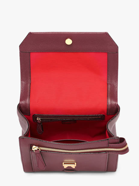 Top Handle M Ninon Leather Lancel Violet ninon A09222 other view 3