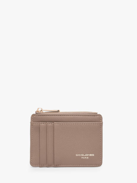 Wallet David jones Beige saffiano 3