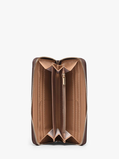 Wallet David jones Brown saffiano P160510B other view 1