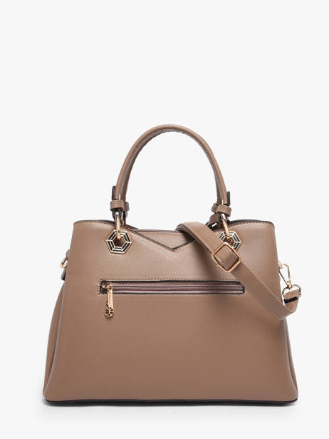 Satchel Saffiano Gallantry Beige saffiano M9431 other view 2