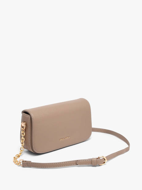 Sac Bandoulière Saffiano David jones Beige saffiano CM8419 vue secondaire 1