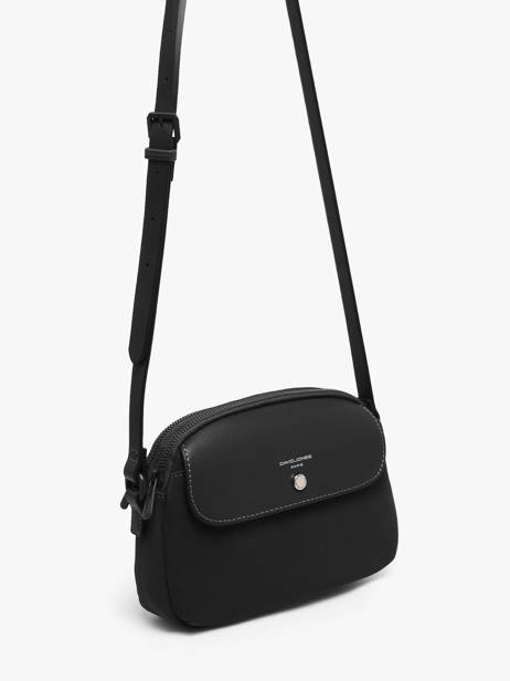 Sac Bandoulière Essentiel David jones Noir essentiel CM8699 vue secondaire 1