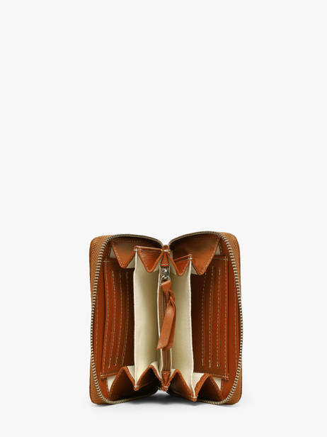 Wallet Leather Paul marius Brown la suite ALICESUI other view 1