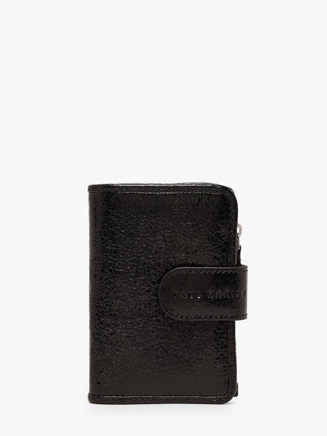 Wallet Leather Paul marius Black eclipse VALENECL