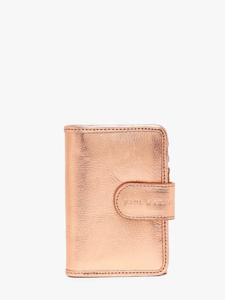 Wallet Leather Paul marius Gold vintage VALENTIN