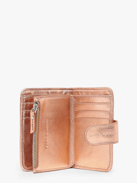 Wallet Leather Paul marius Gold vintage VALENTIN other view 2