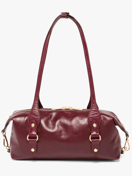 Shoulder Bag Shiny Sauvage Leather Milano Red shiny sauvage SS26065 other view 3