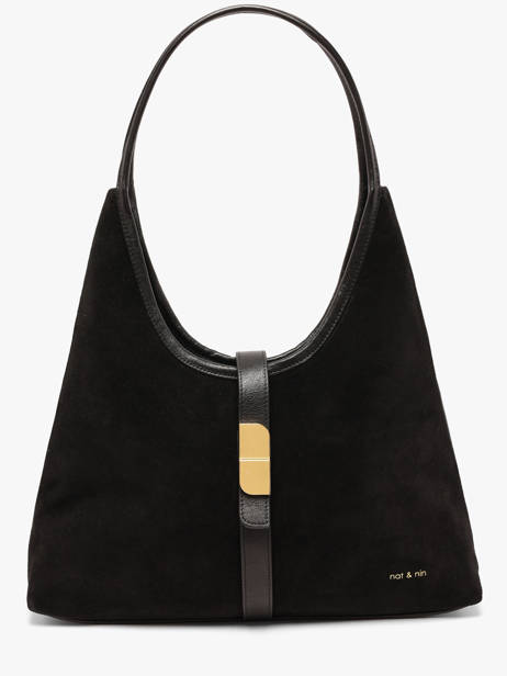 Sac Romeo Cuir Nat et nin Noir vintage ROMEO