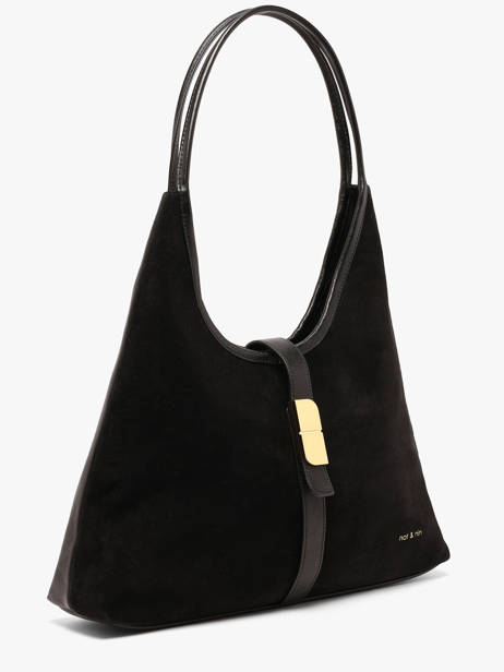 Sac Romeo Cuir Nat et nin Noir vintage ROMEO vue secondaire 2