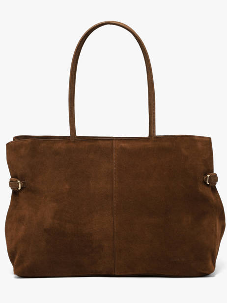 A4 Size Shoulder Bag Vintage Nat et nin Brown vintage PABLO