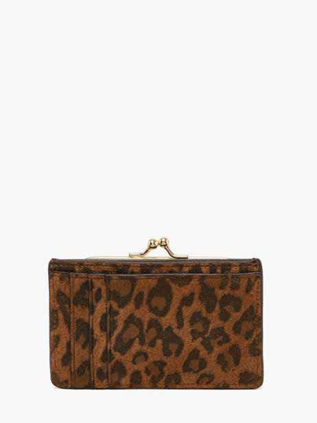 Porte-monnaie Cuir Nat et nin Marron vintage MIRA vue secondaire 2