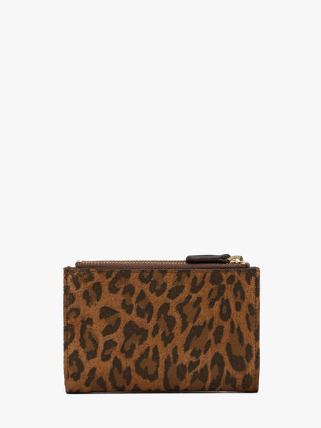 Portefeuille Sandy Cuir Nat et nin Marron vintage SANDY vue secondaire 2