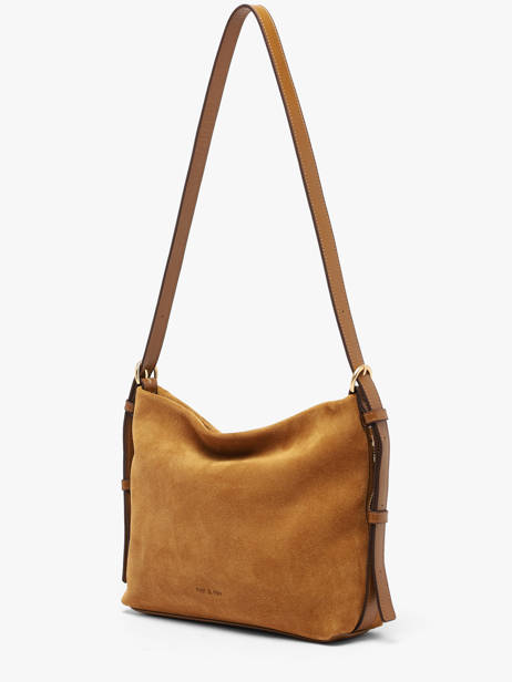 Sac Bandoulière Vintage Nat et nin Marron vintage MIMOREEN vue secondaire 1