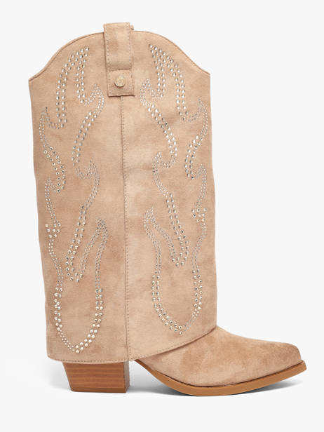 Santiago Boots Xti Beige women 146097