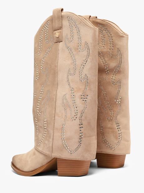 Santiago Boots Xti Beige women 146097 other view 2