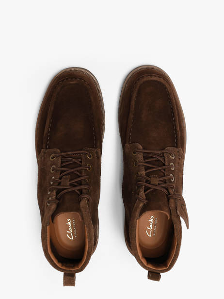 Boots In Leather Clarks Brown men 26320159 other view 3