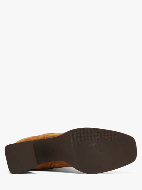 Heeled Boots In Leather Angel alarcon Brown women 507O other view 4