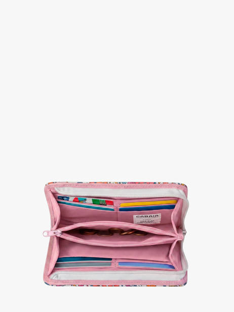 Portefeuille Cabaia Multicolore liberty LIB vue secondaire 1