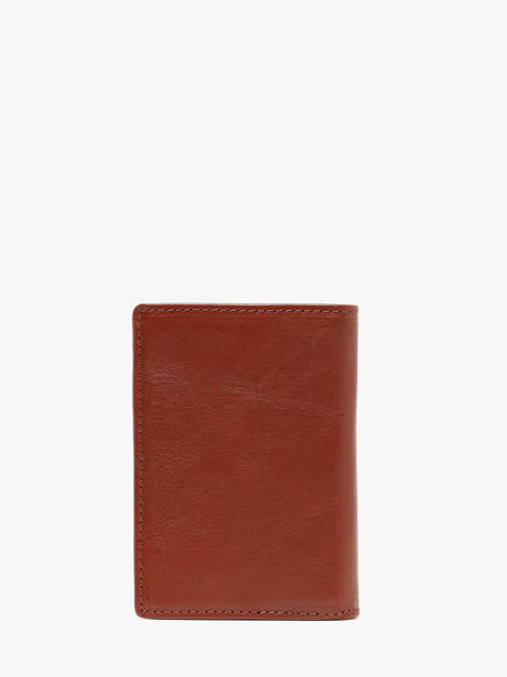 Portefeuille Cuir Hexagona Marron stuart 198469 vue secondaire 2