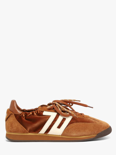 Sneakers En Cuir Back 70 Marron women 65