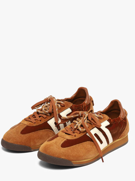 Sneakers En Cuir Back 70 Marron women 65 vue secondaire 1