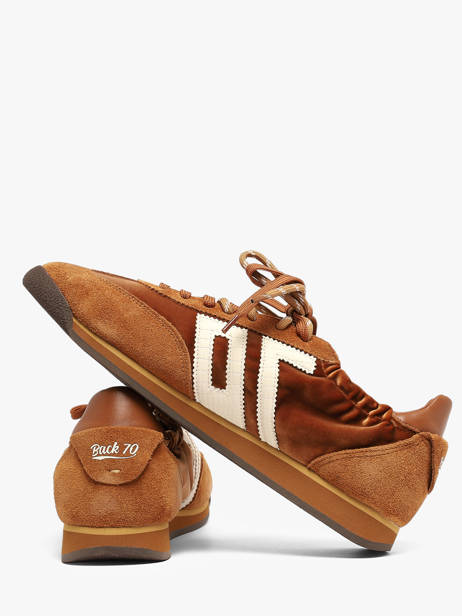 Sneakers En Cuir Back 70 Marron women 65 vue secondaire 2